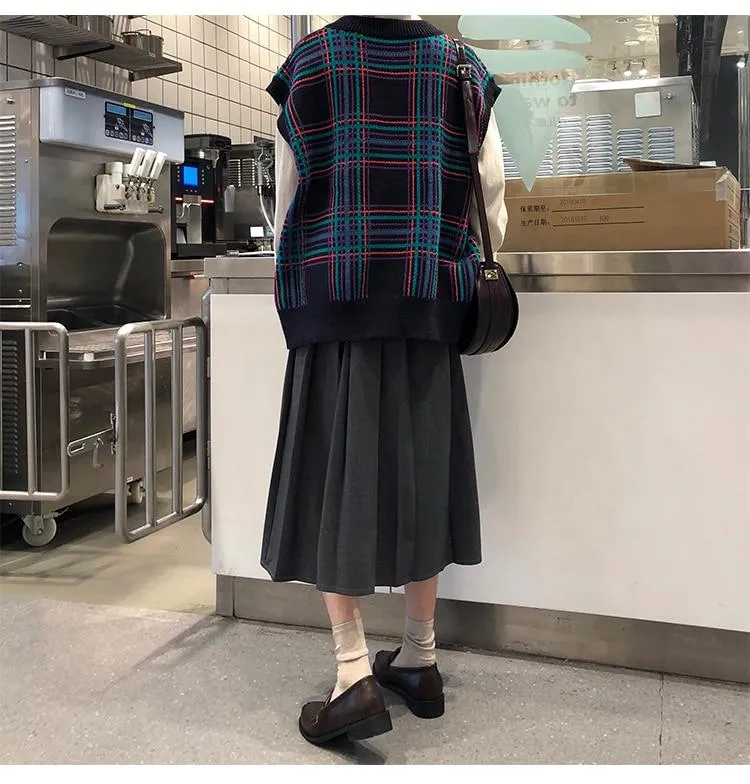 Korean Skirt Autumn Long