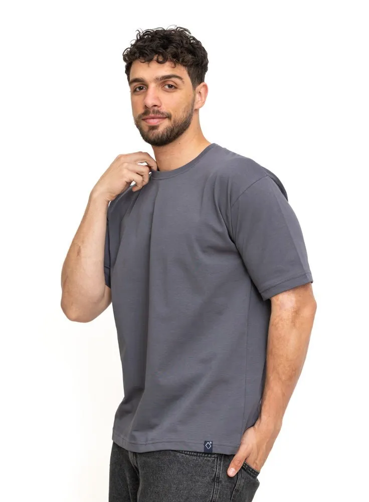 Magnet Over Size Round T-Shirt