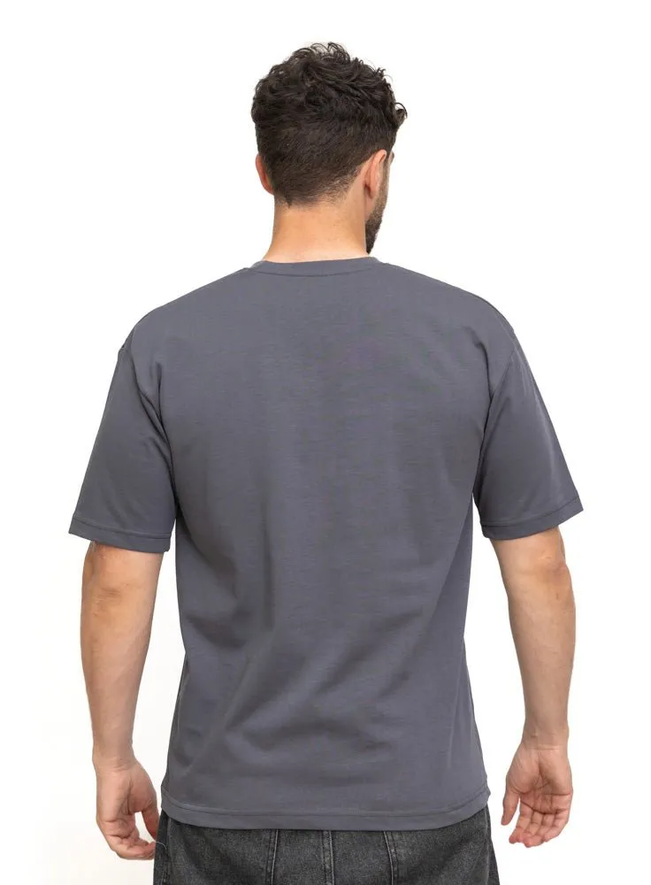 Magnet Over Size Round T-Shirt