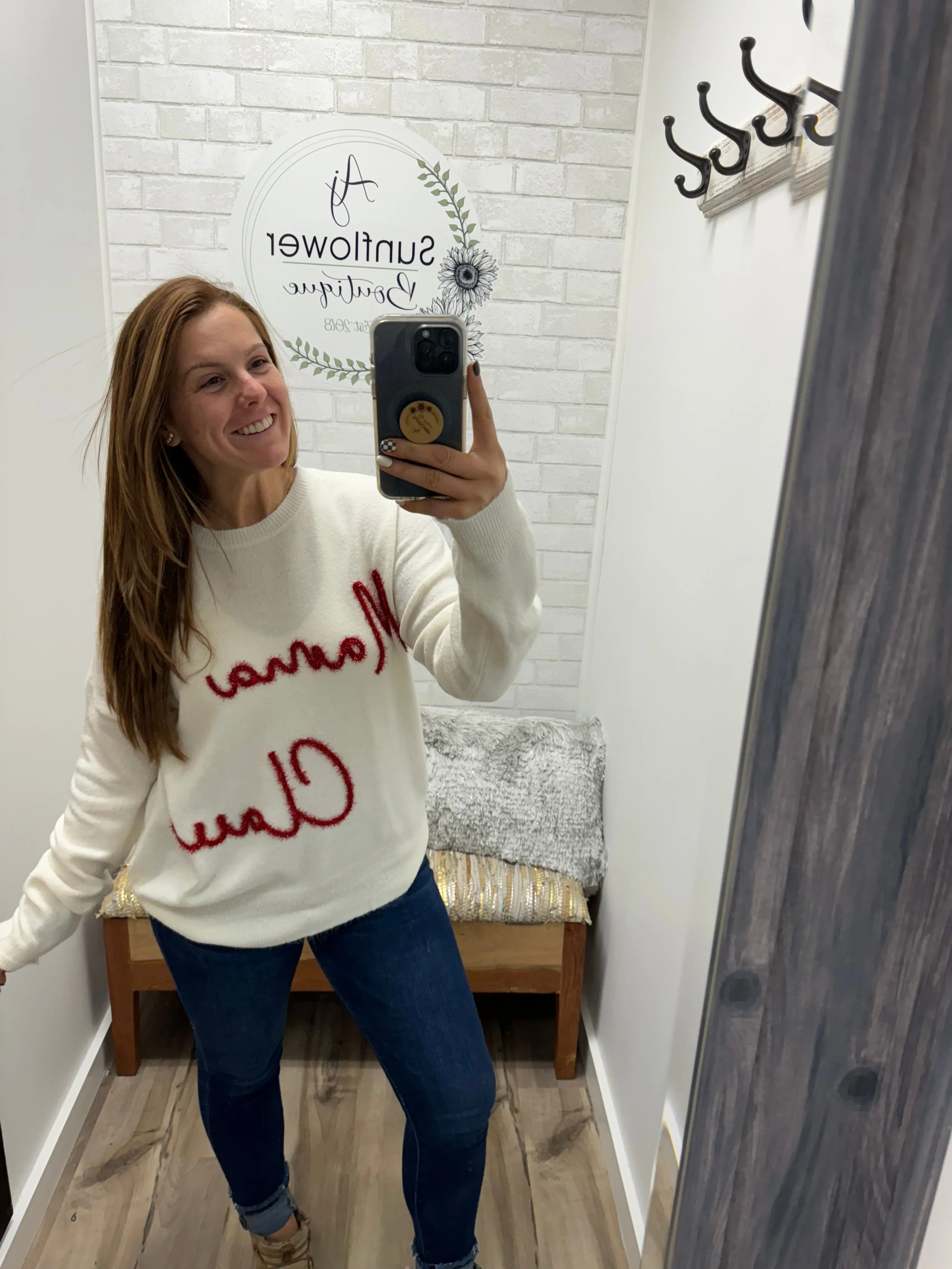 Mama Claus Crewneck Sweater