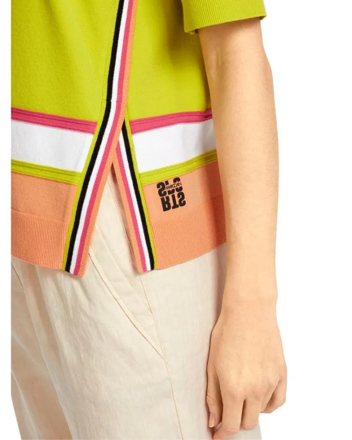 Marc Cain Stripe Accent Pullover