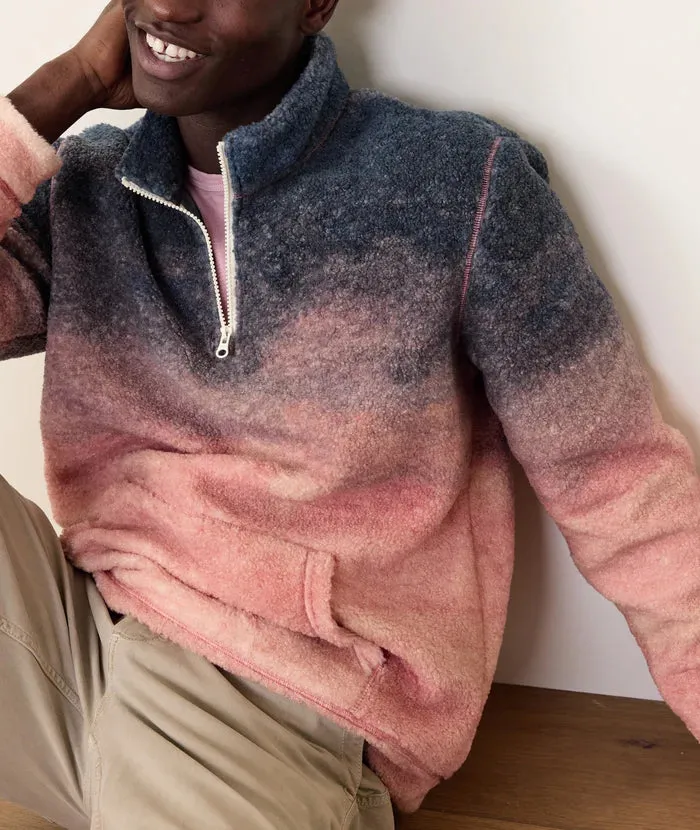 Marine Layer Sunset Sherpa Pullover