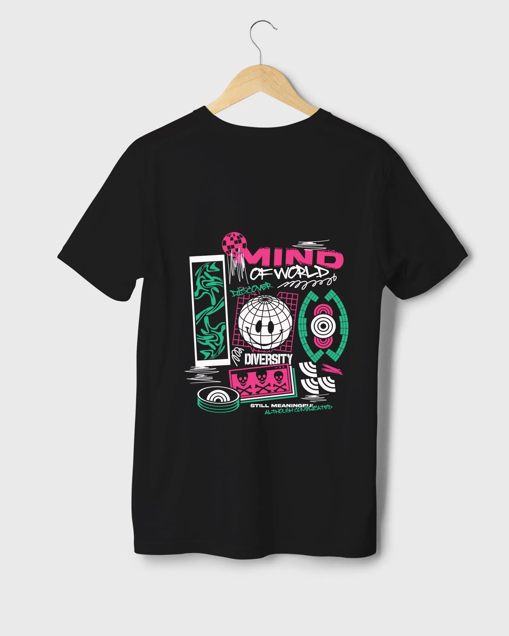 Mens Regular Tshirt Funky Funky Mind