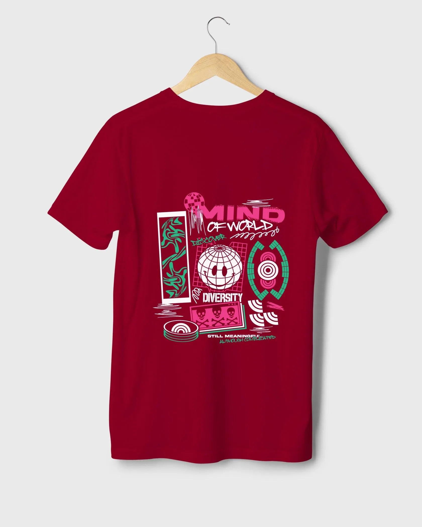 Mens Regular Tshirt Funky Funky Mind