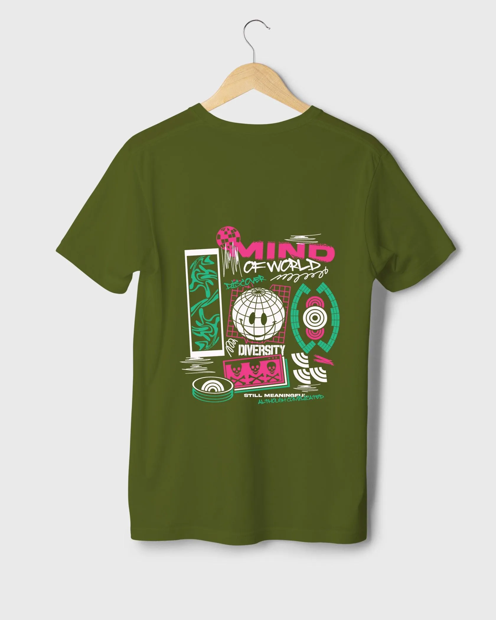 Mens Regular Tshirt Funky Funky Mind