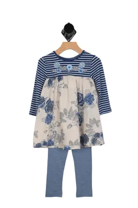Mimi & Maggie Graceful Dress & Knit Leggings