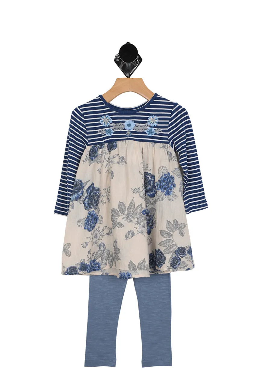 Mimi & Maggie Graceful Dress & Knit Leggings