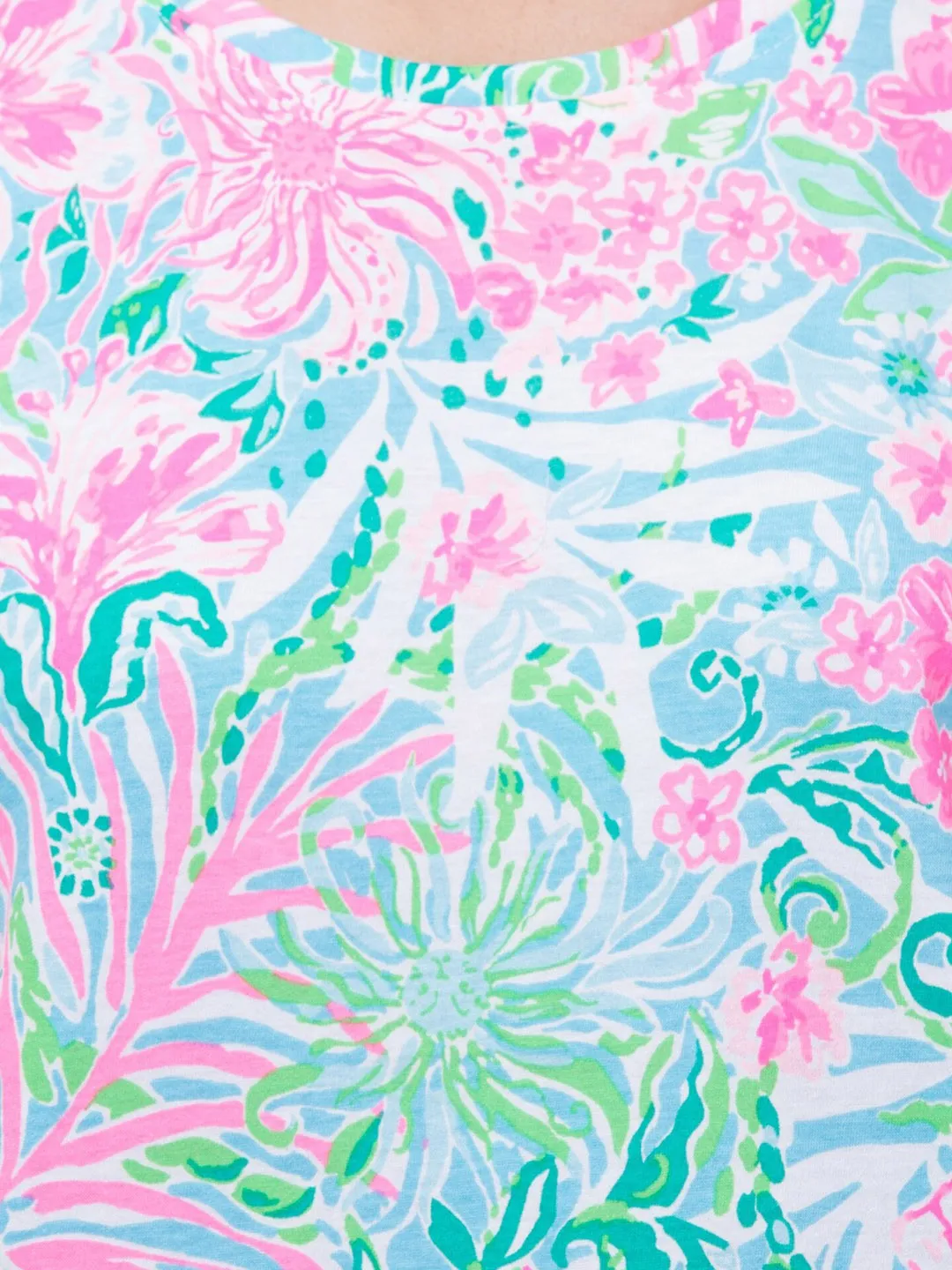 Multicolor Floral Print T-shirt