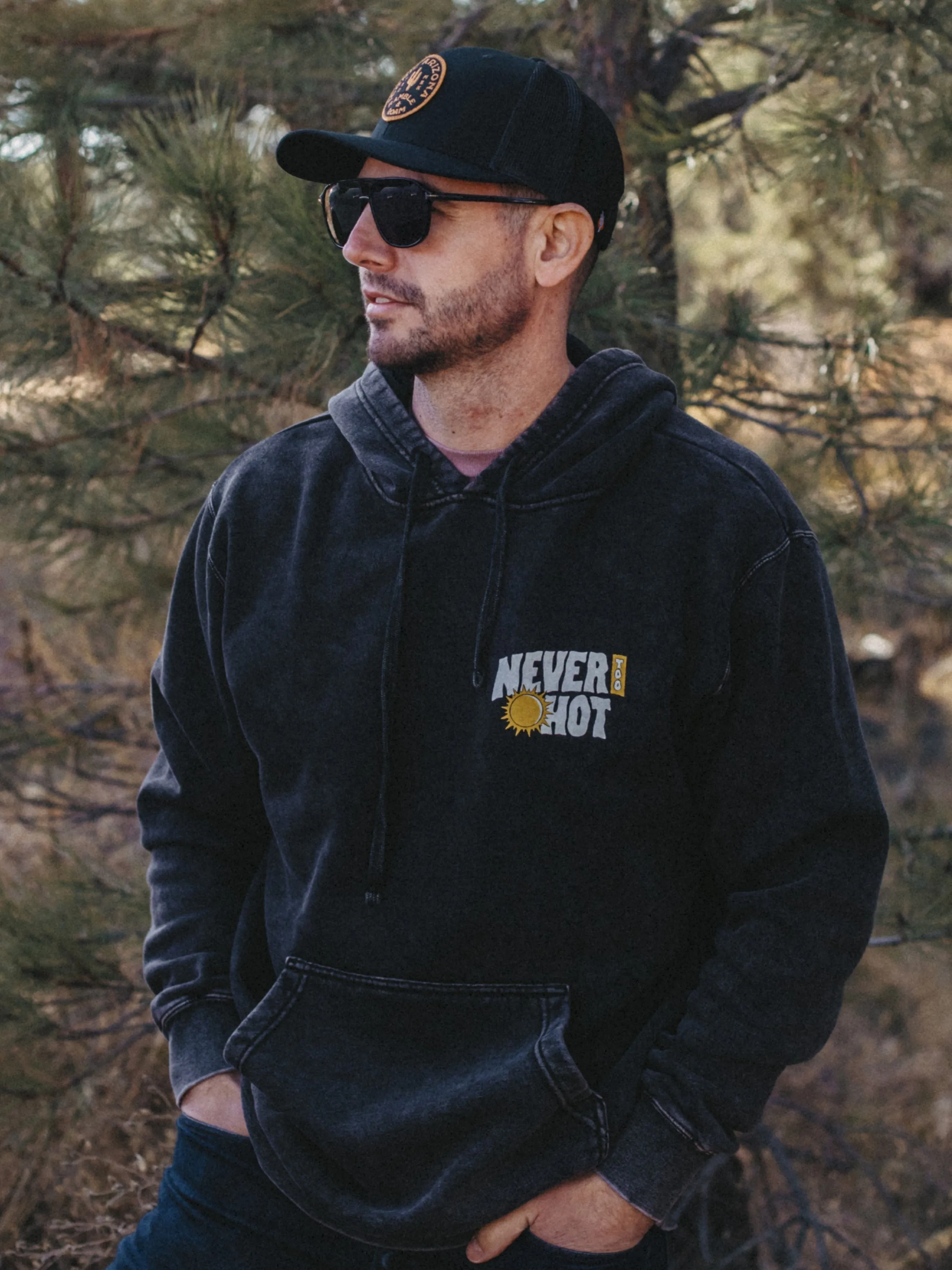Never Too Hot Unisex Hoodie