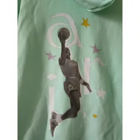Nike Air Jordan Sport DNA Fleece Pullover Hoodie Mint Men's