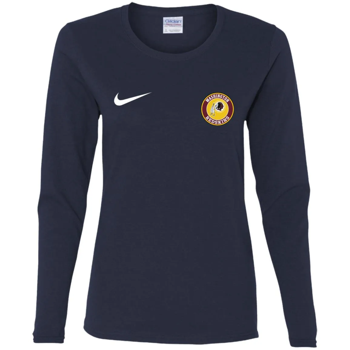 Nike Washington Redskins Nfl Football Women Long Sleeve Shirt