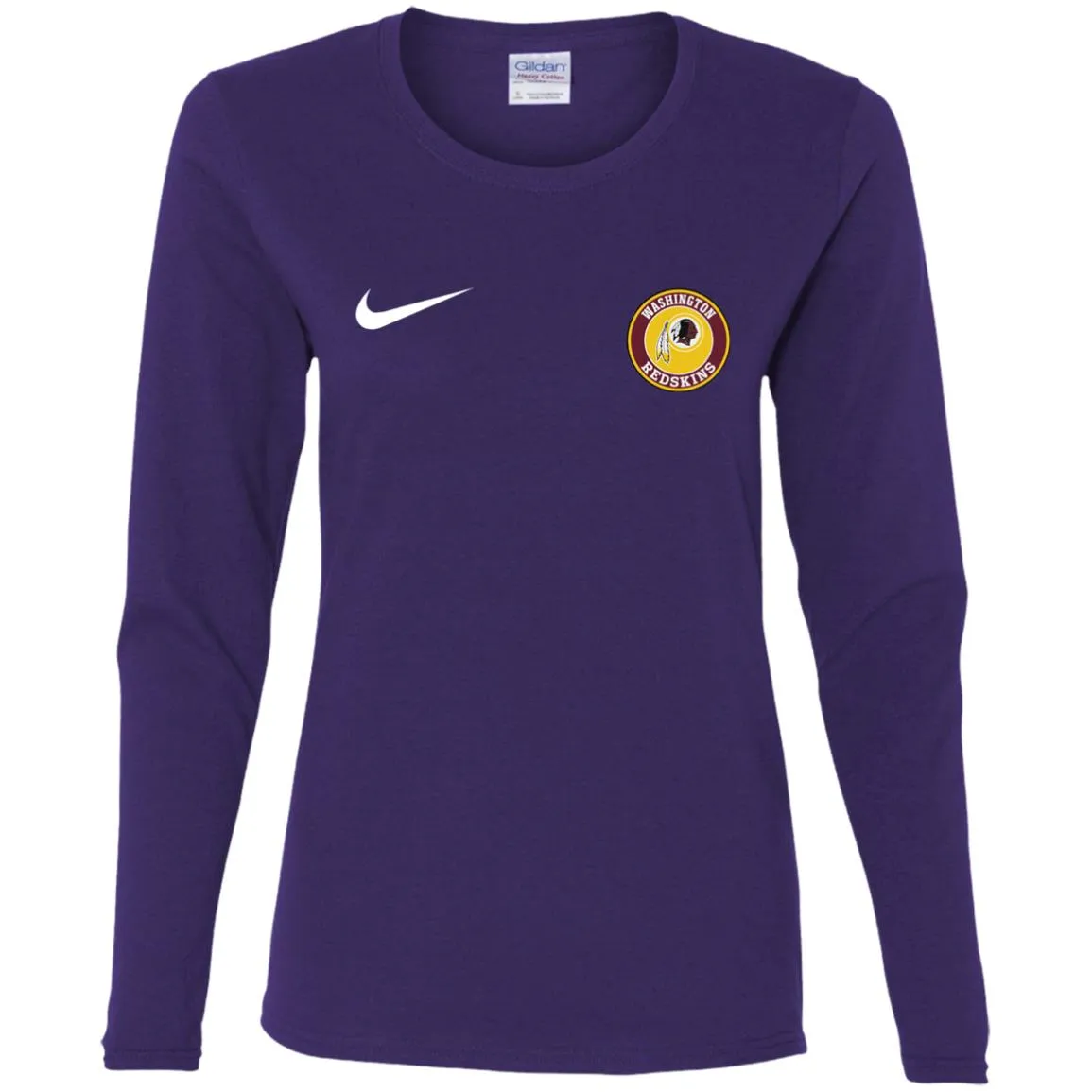 Nike Washington Redskins Nfl Football Women Long Sleeve Shirt