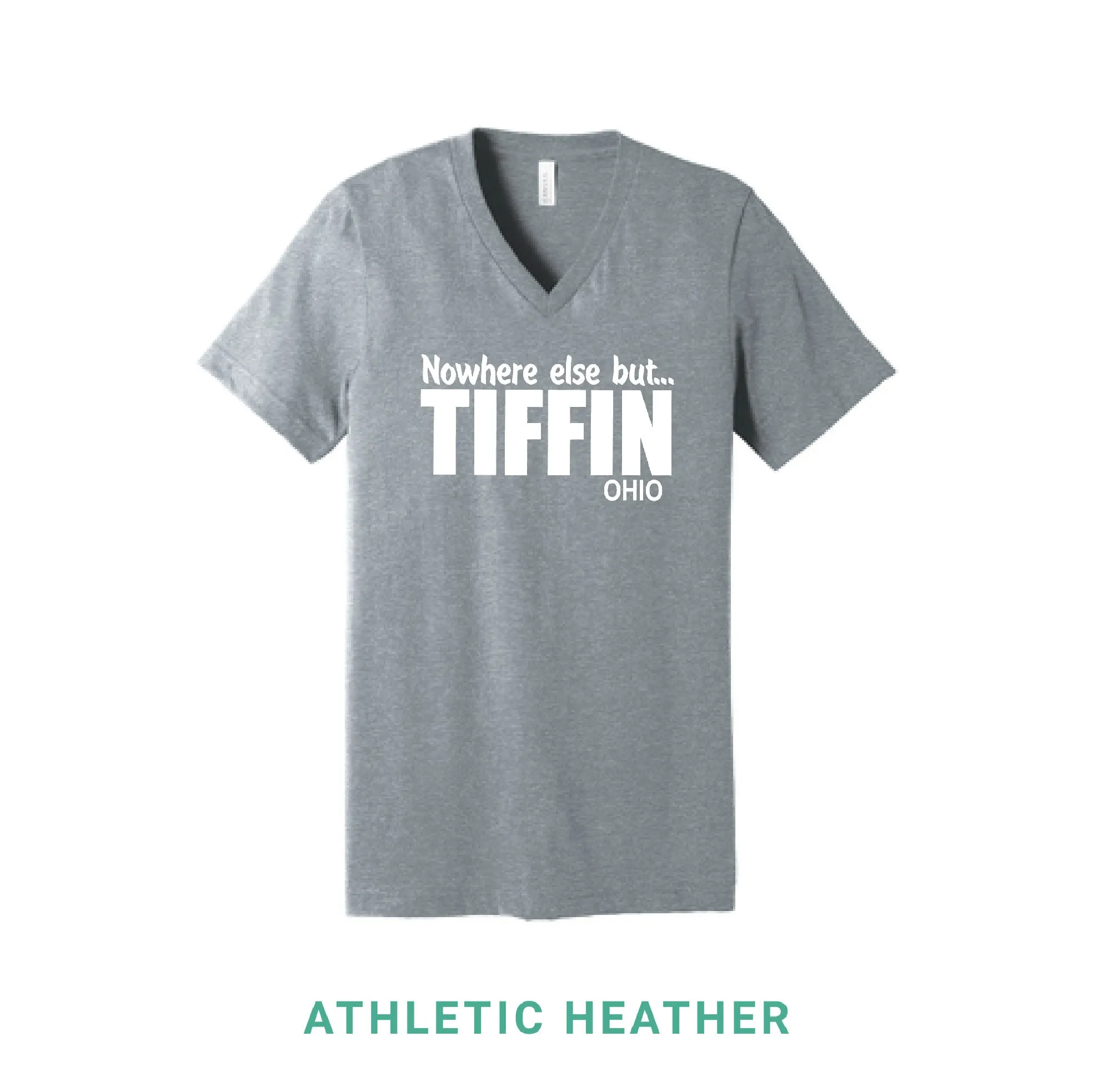 Nowhere Else But Tiffin V Neck T-Shirt