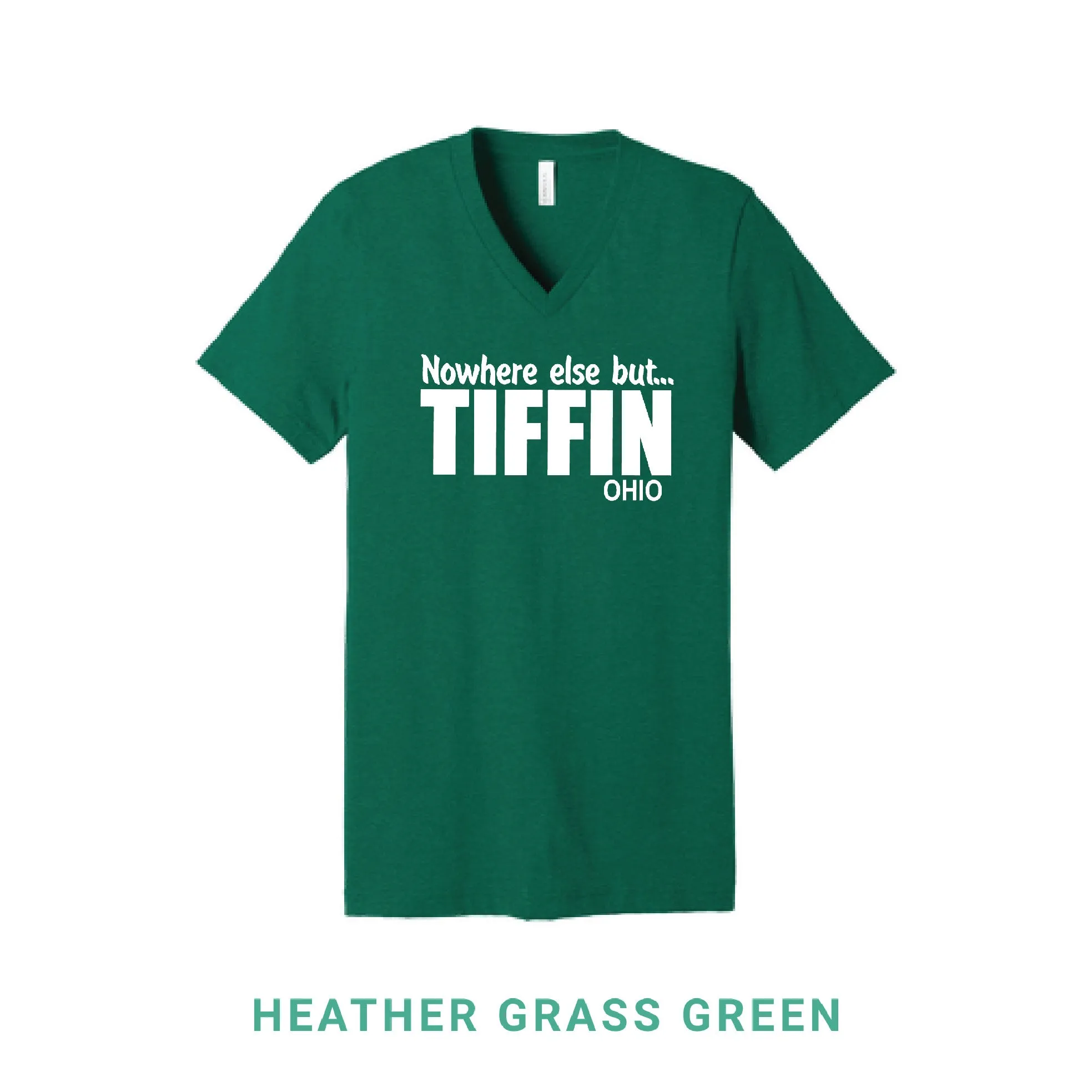 Nowhere Else But Tiffin V Neck T-Shirt