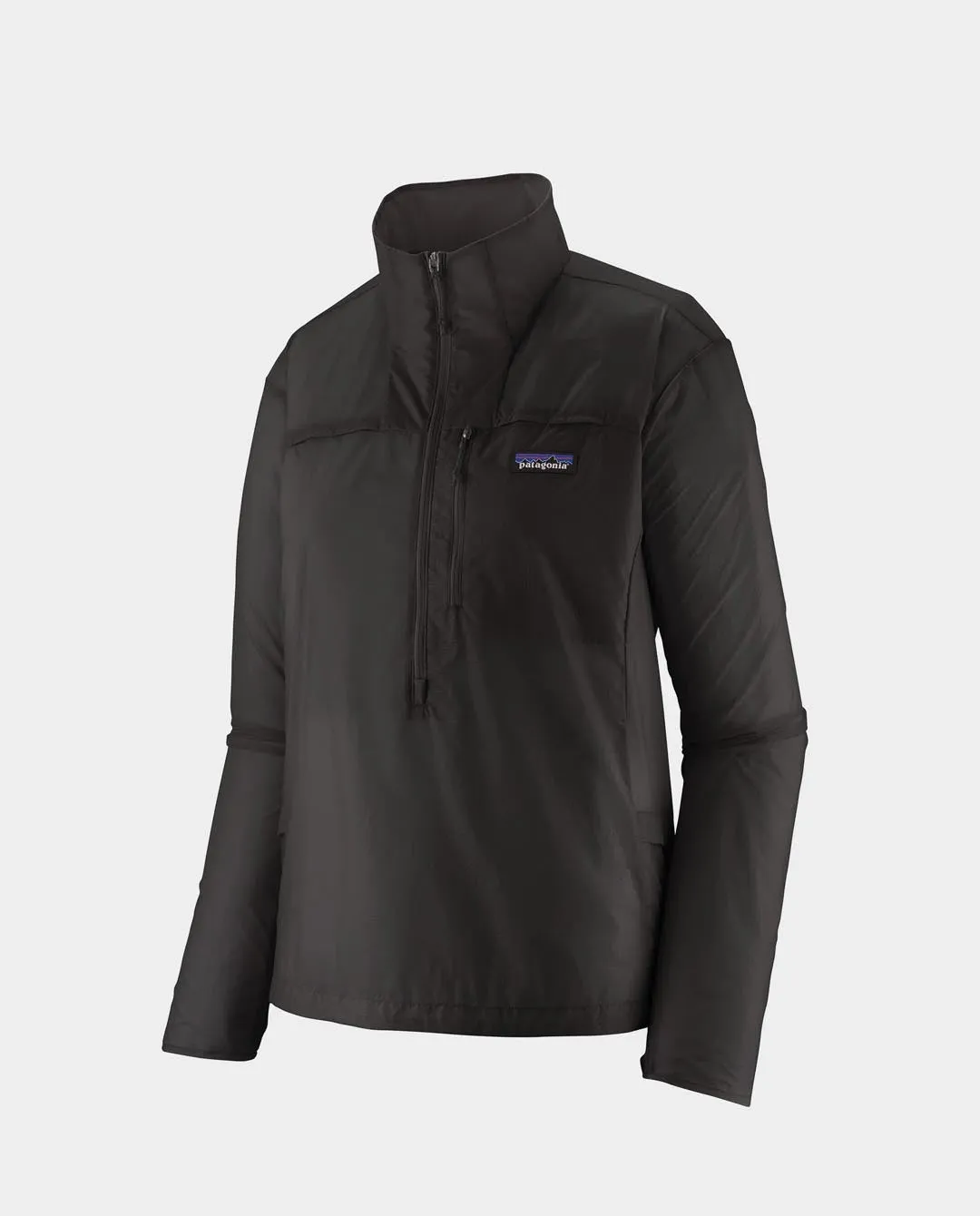 Patagonia - Women’s Houdini Stash 1/2 Zip Pullover - Black