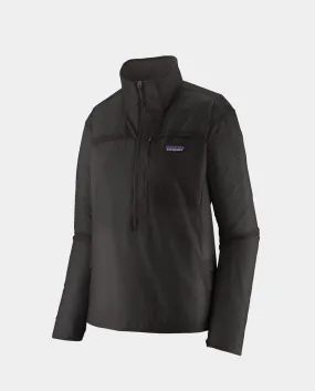 Patagonia - Women’s Houdini Stash 1/2 Zip Pullover - Black