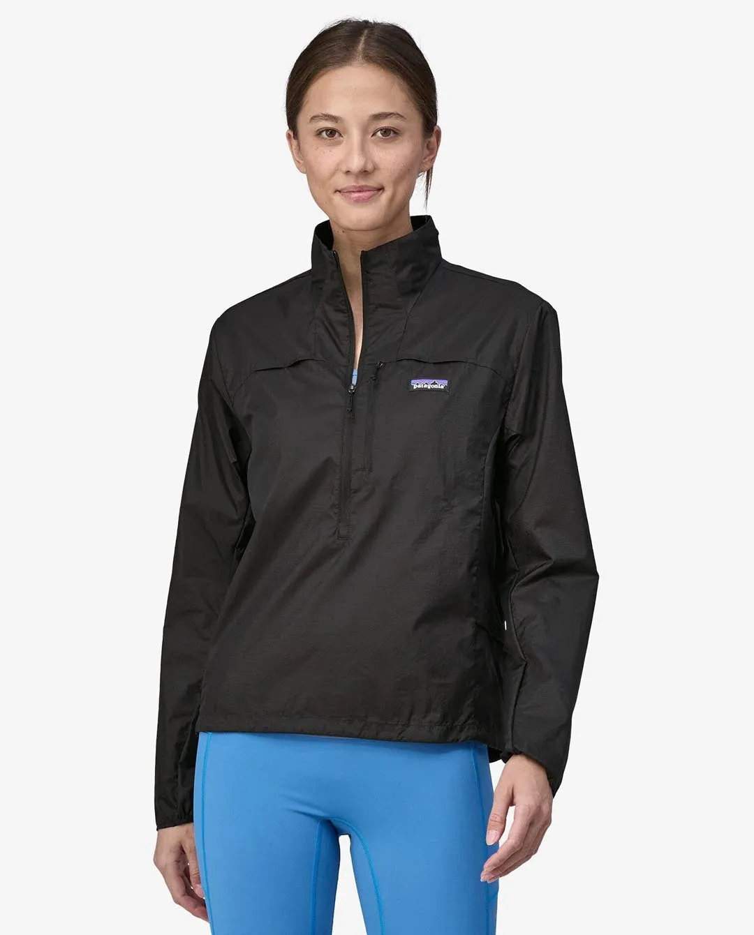 Patagonia - Women’s Houdini Stash 1/2 Zip Pullover - Black