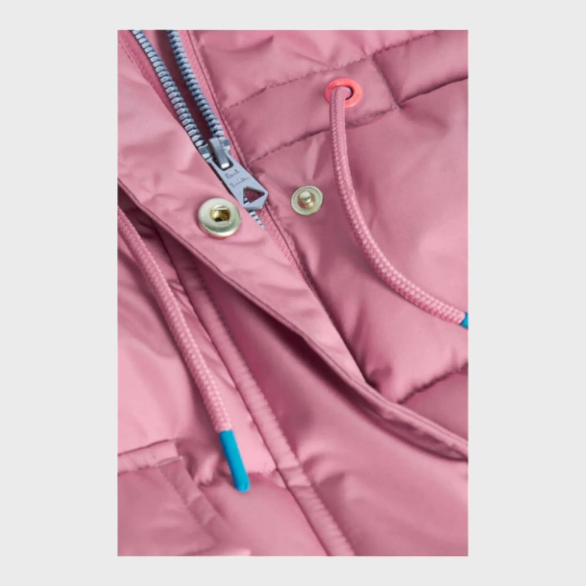 Paul Smith Pink Shower Resistant Parka