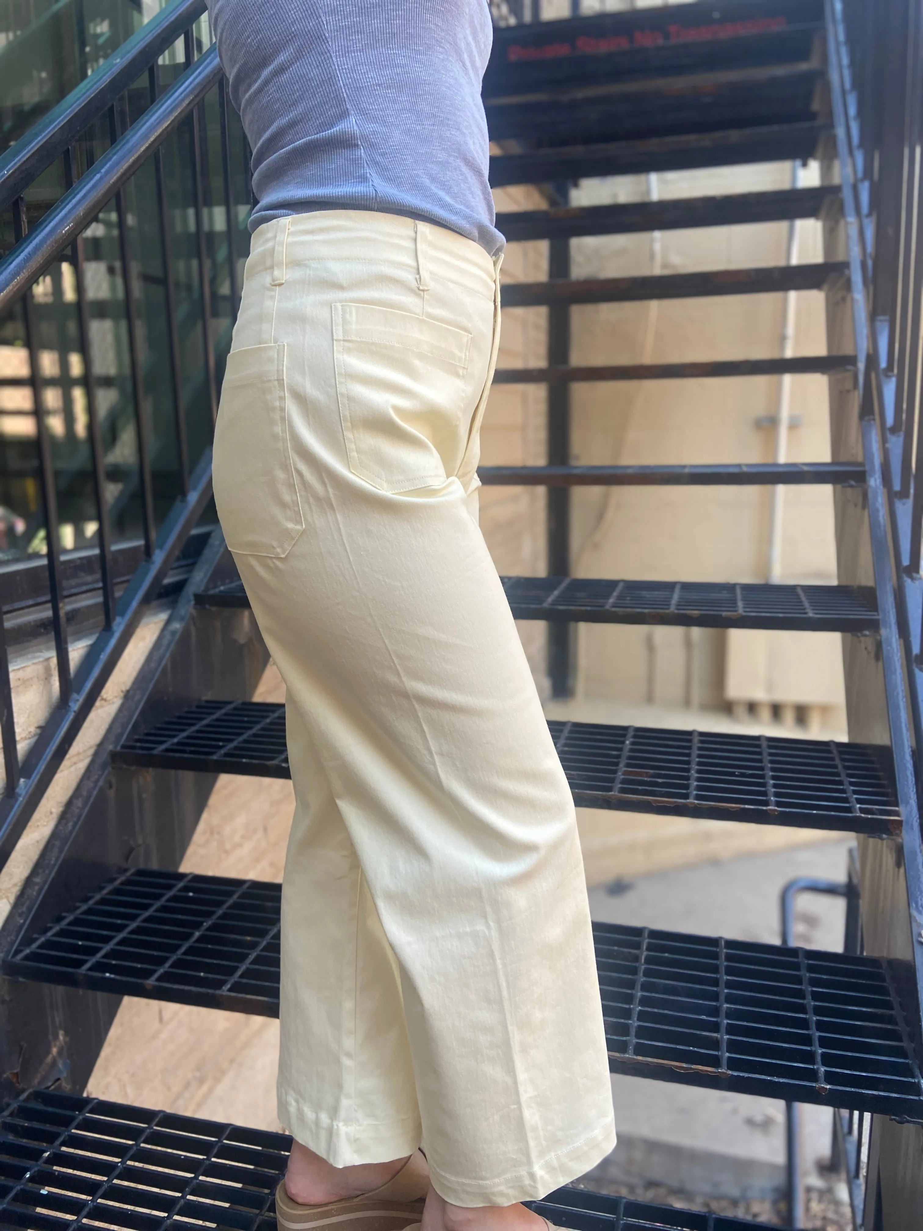 Petra Honey Cropped Pants