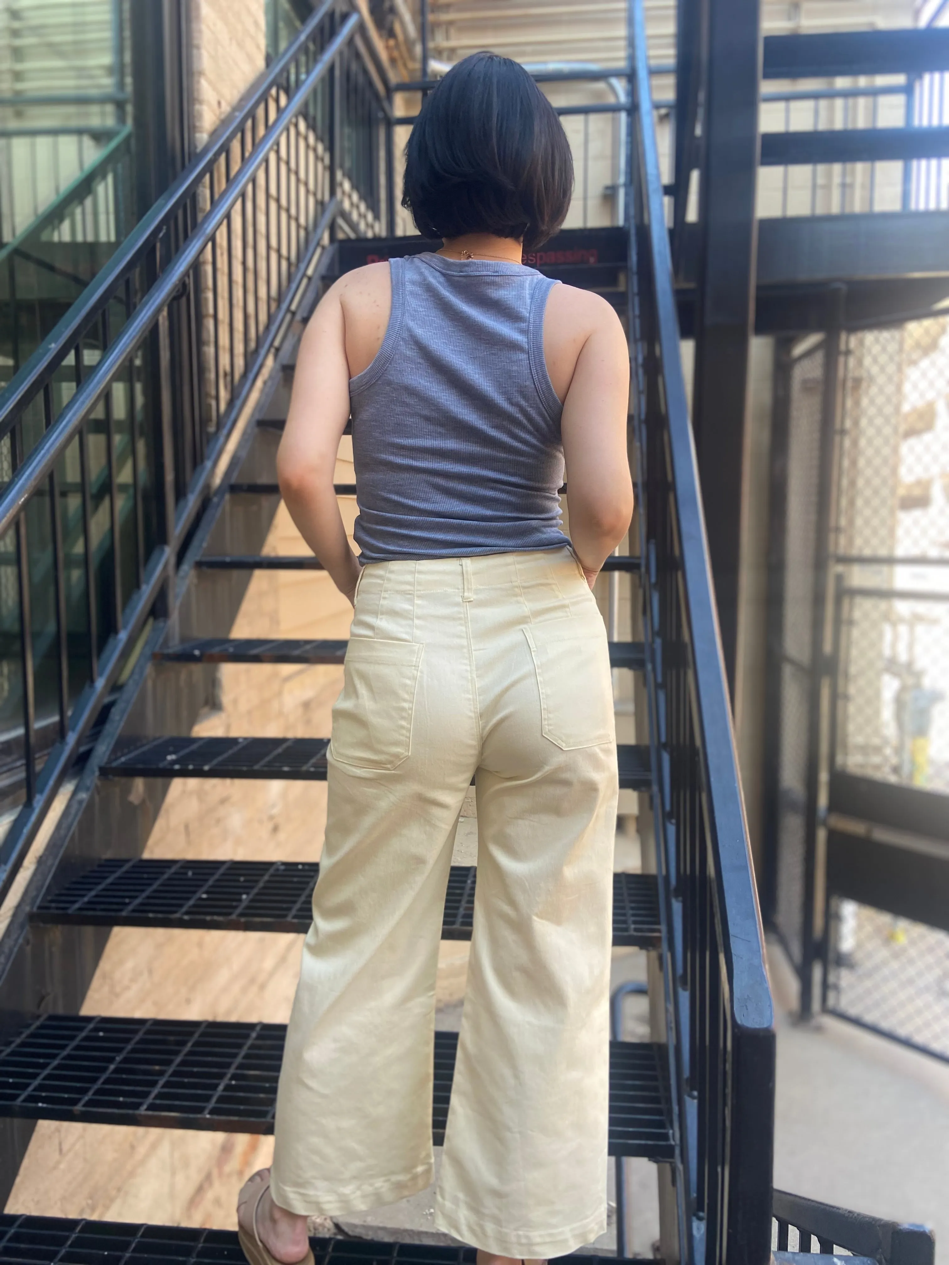 Petra Honey Cropped Pants