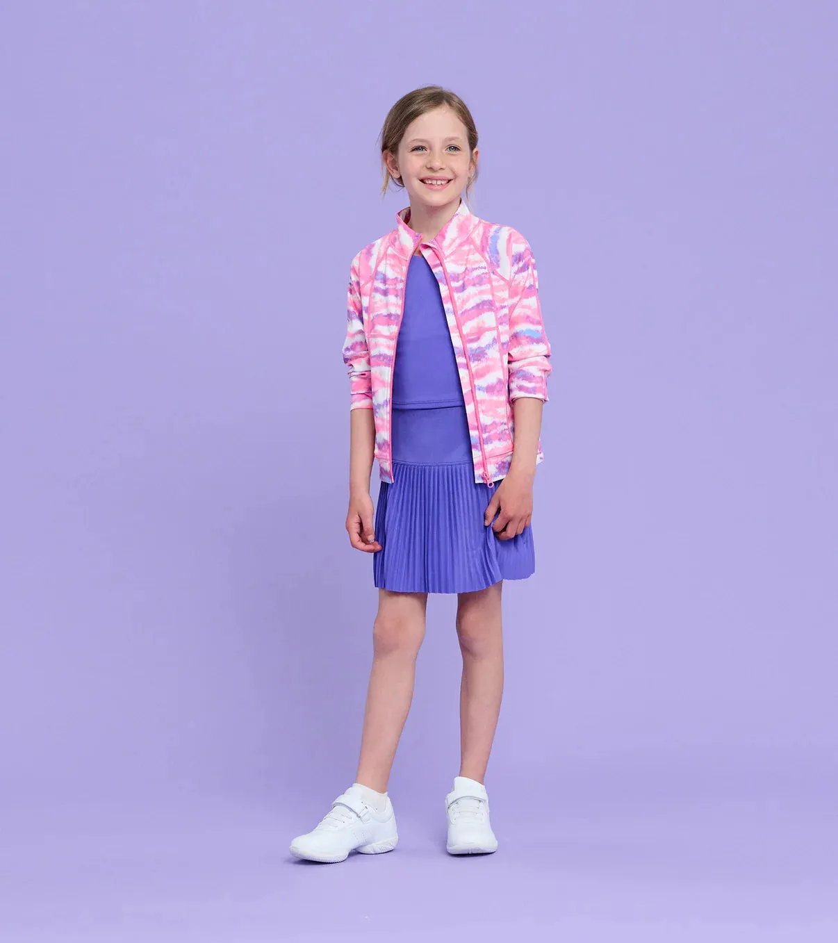 Purple Opulence Sporty Skort
