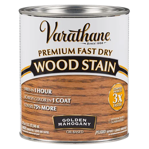 QT Fast Dry - Stain Golden Mahogany