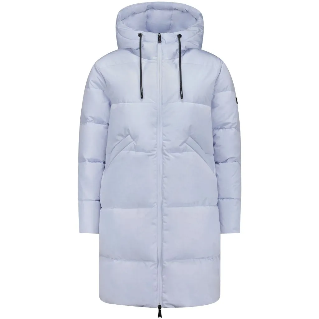 Queens Women's Sorona Down Arctic Coat - Arctic Ice