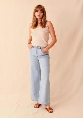 Remy Pants in Light Wash Denim