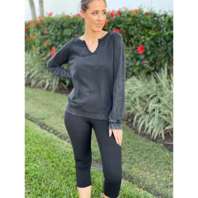 Renew Notch Pullover Sweatshirt
