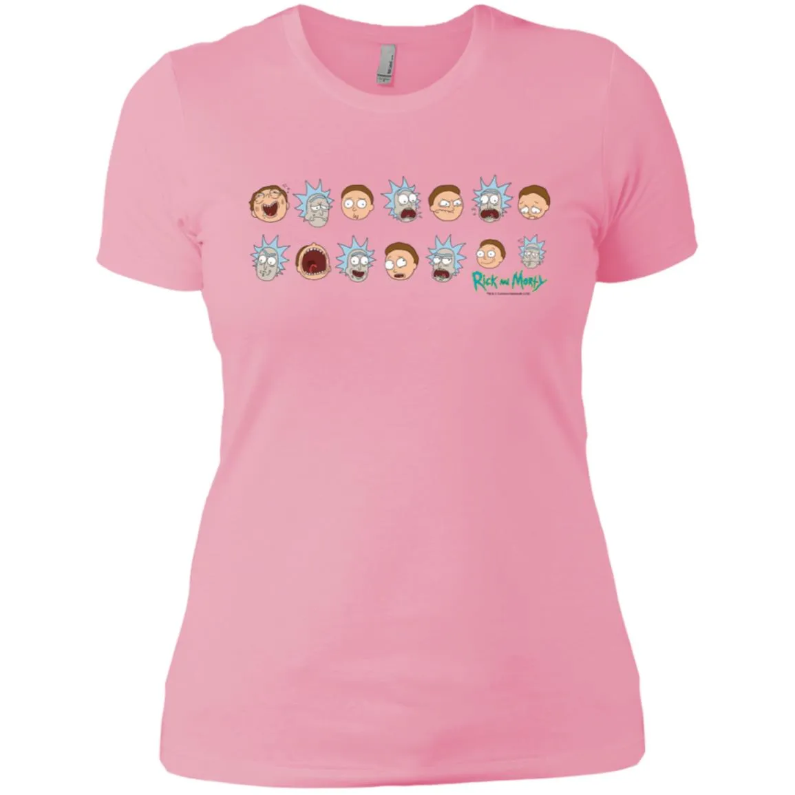 Rick And Morty Expressions Women T-Shirt