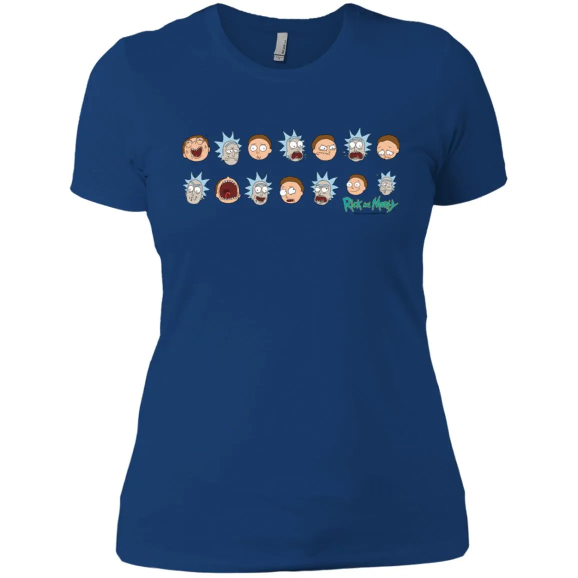 Rick And Morty Expressions Women T-Shirt