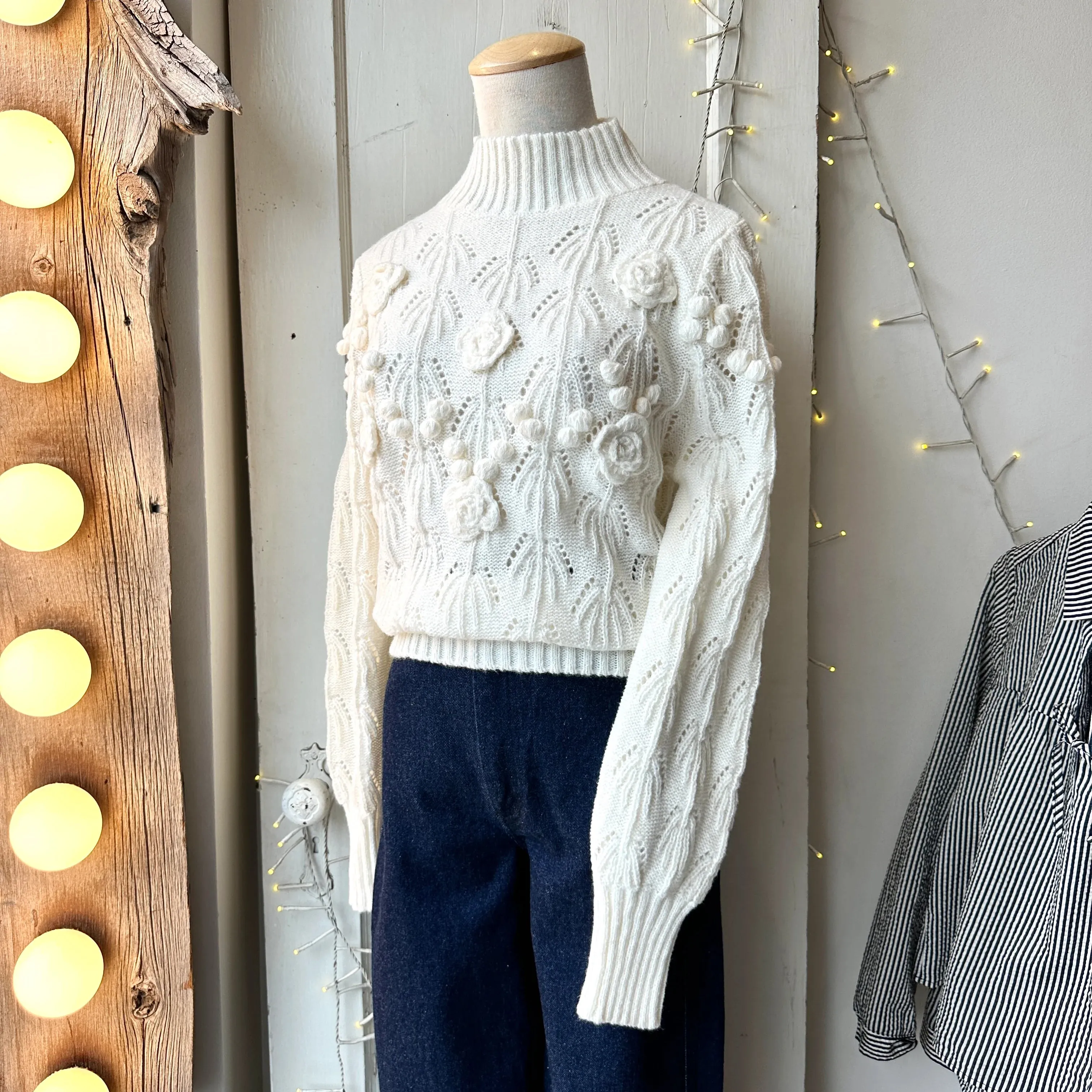 Rosette Sweater