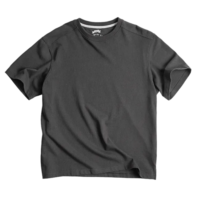 ROUND COLLAR O-NECK BASIC T-SHIRT