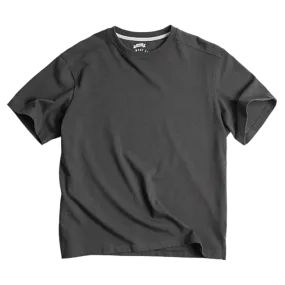 ROUND COLLAR O-NECK BASIC T-SHIRT