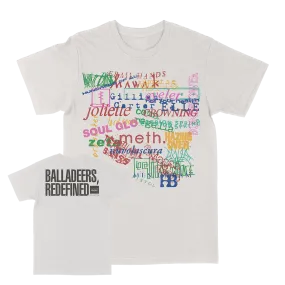 Secret Voice “Balladeers, Redefined” Vintage White T-Shirt