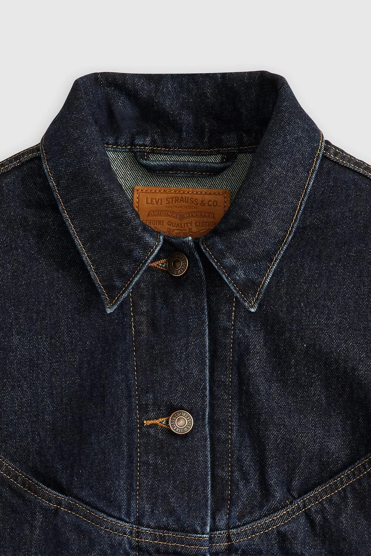 Shrunkrn '90S Western Trucker Jacekt