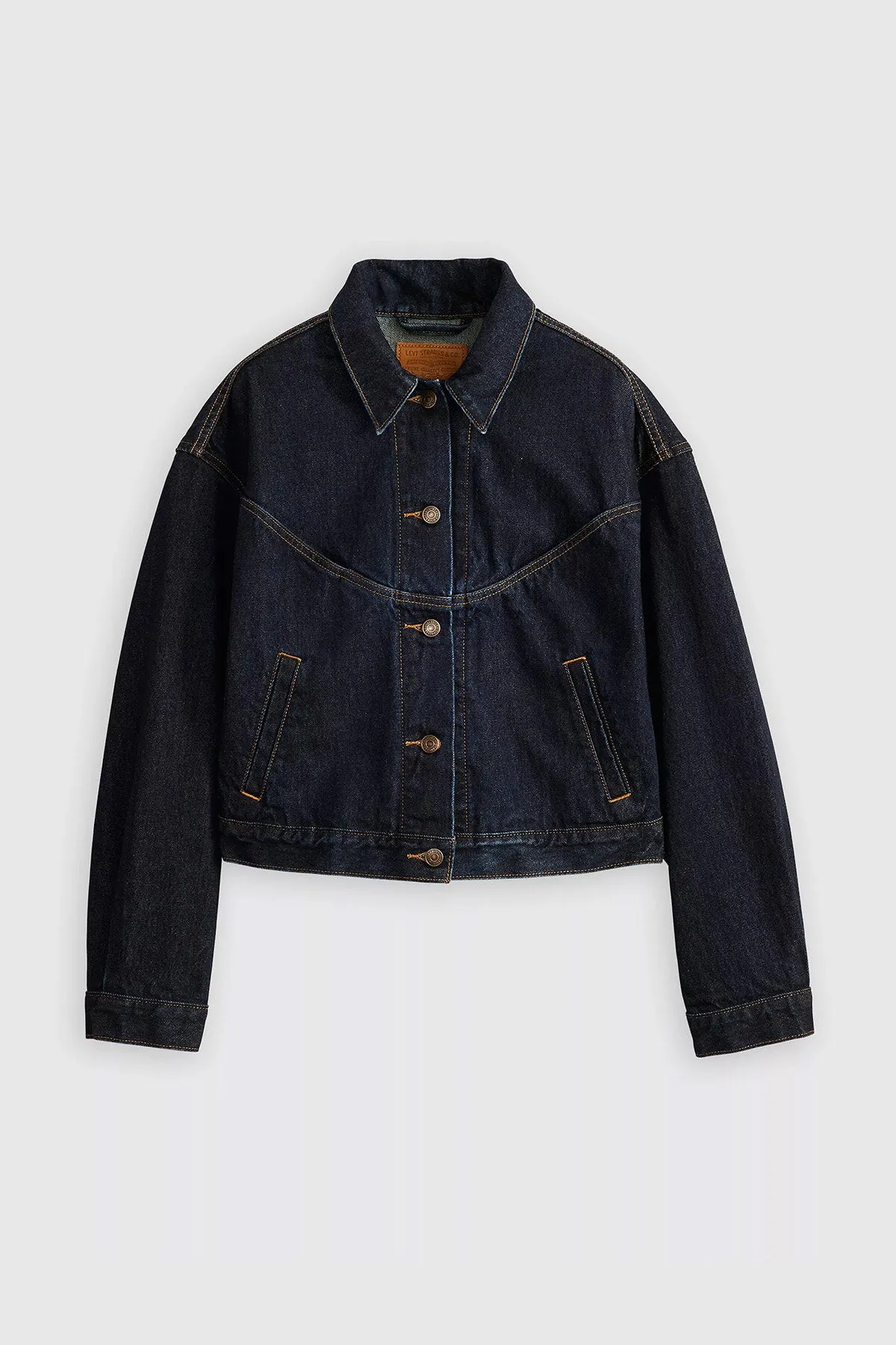 Shrunkrn '90S Western Trucker Jacekt