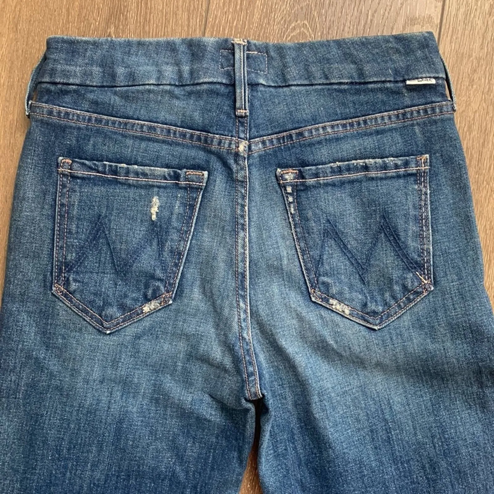 Size 24 MOTHER THE LOOKER Where Is My Mind? High Rise Skinny Jeans