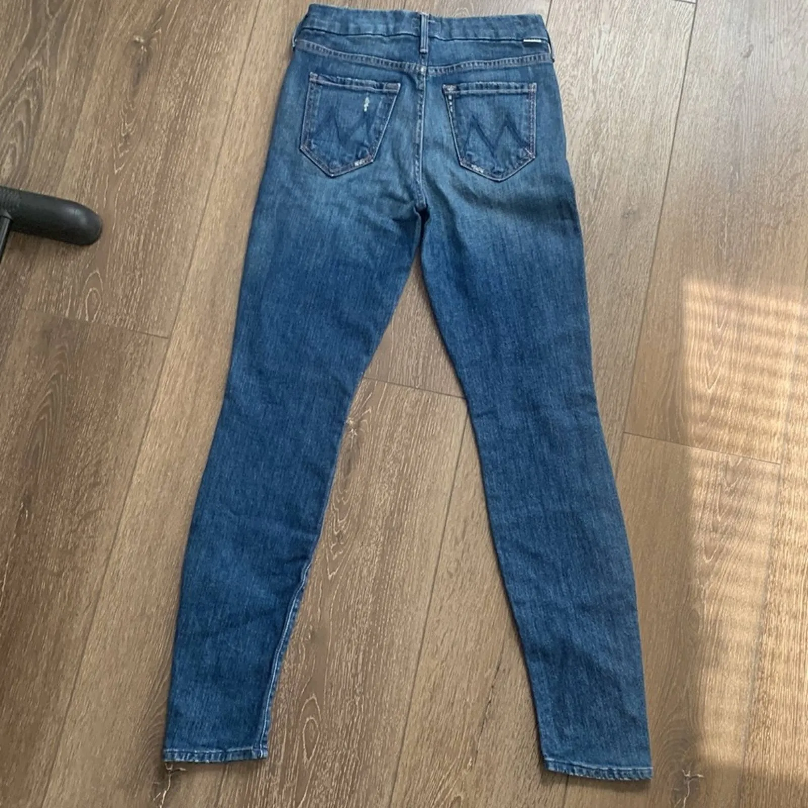 Size 24 MOTHER THE LOOKER Where Is My Mind? High Rise Skinny Jeans