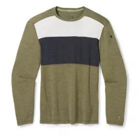 SmartWool Men's Classic Thermal Merino Baselayer Colorblock Crew