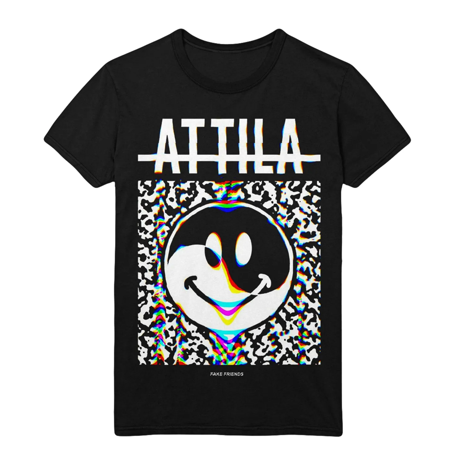 Smiley Face Black Tee