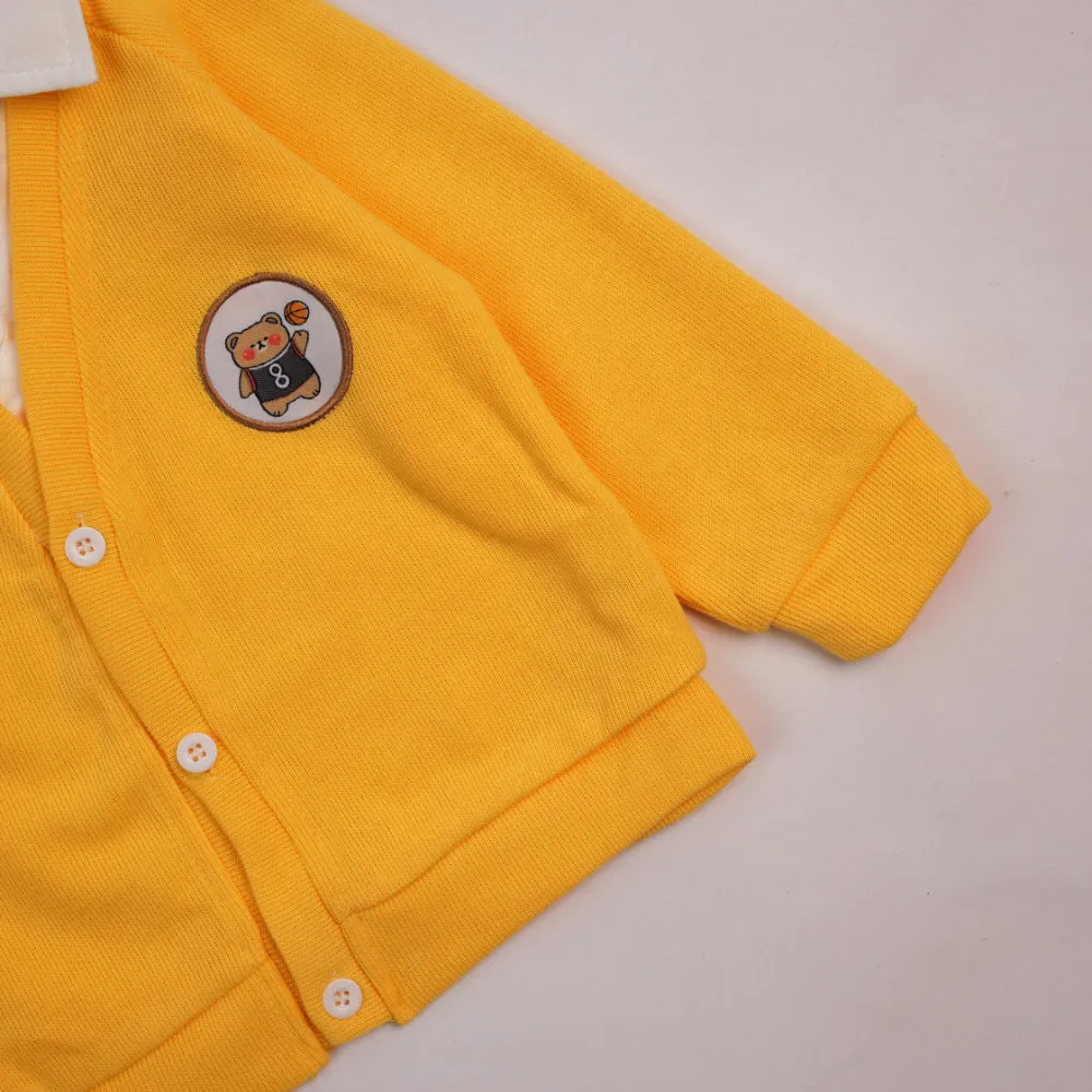Sunny Buttoned Pullover 7277