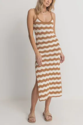 Sunny Knit Midi Dress