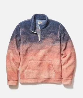 Sunset Sherpa Pullover - Sunset Ombre