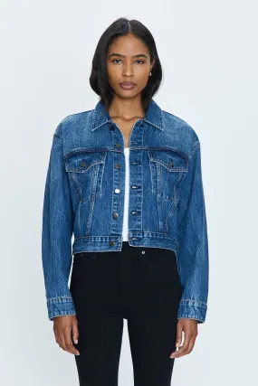 Tatum Cropped Trucker