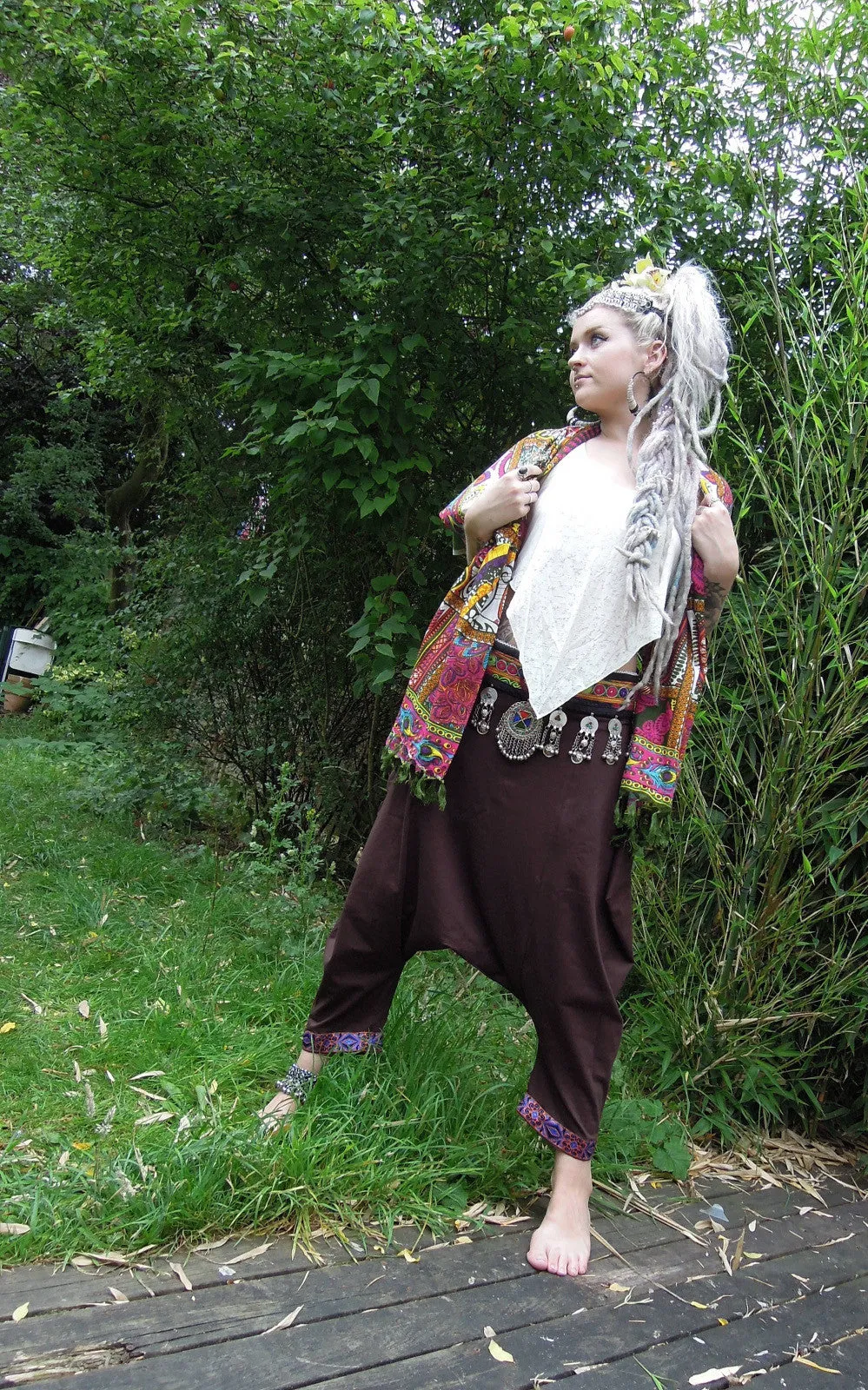 Tribal Hem Jester Pants