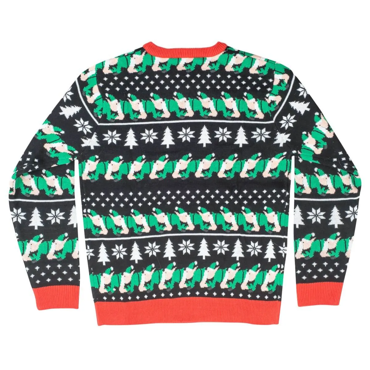 Ugly Christmas Sweater JulesRoche Funny Santa Elves