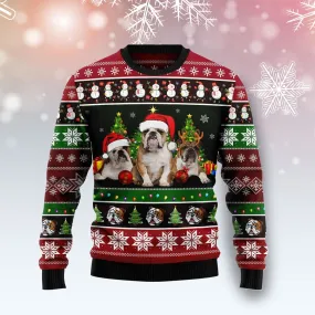Ugly Christmas Sweater JulesRoche Trendy All-Over-Print Holiday