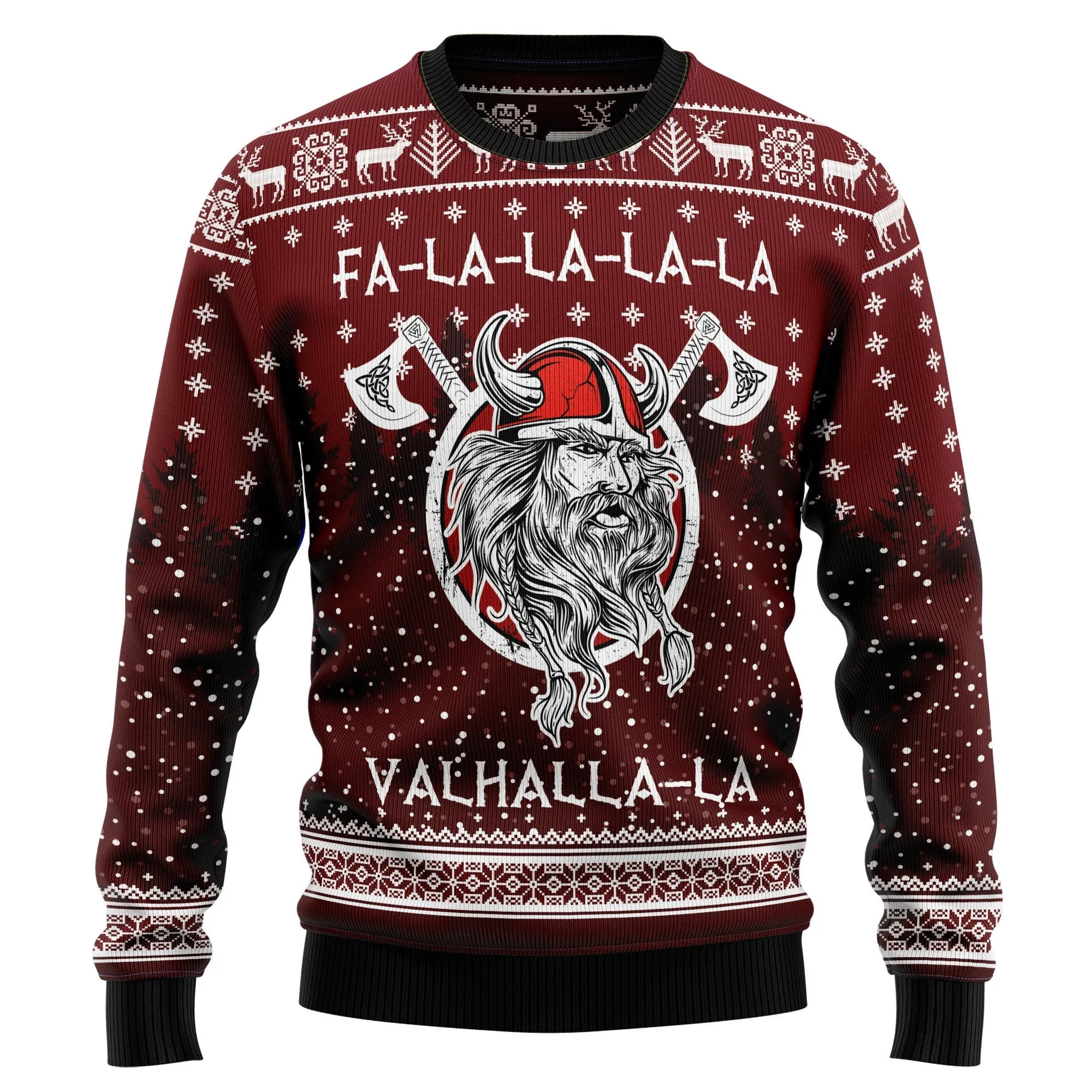 Ugly Sweater JulesRoche All-Over Print Holiday Knit