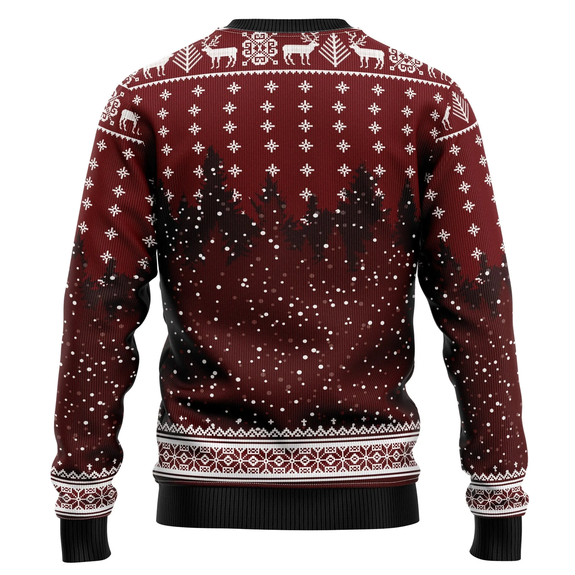 Ugly Sweater JulesRoche All-Over Print Holiday Knit